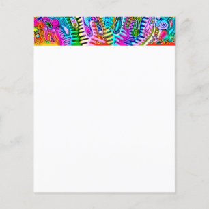 Very colourfully abstract forms art 9