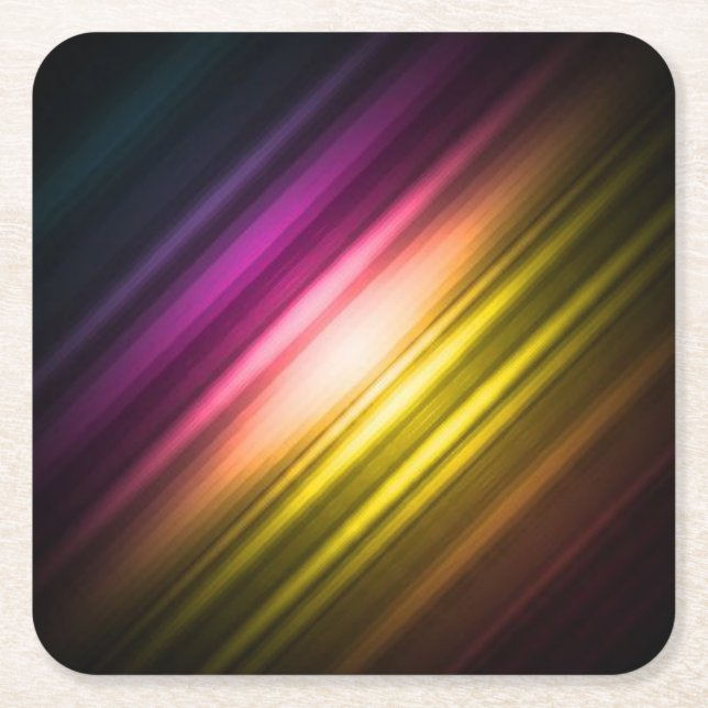 Very Cool Abstract Design Coaster Set (Front)
