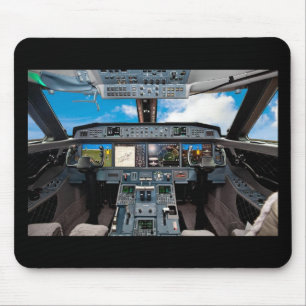 Very Cool Aircraft Dash Board / Panel Mouse Pad