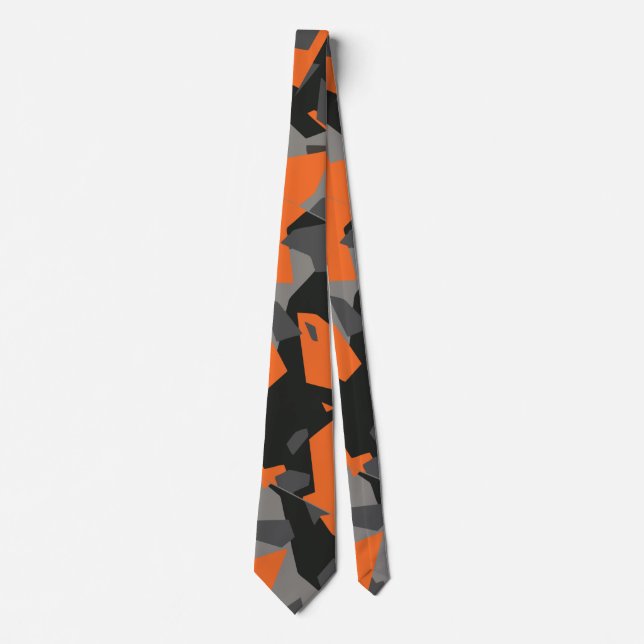 Very Cool and Colourful Shapes Tie (Front)