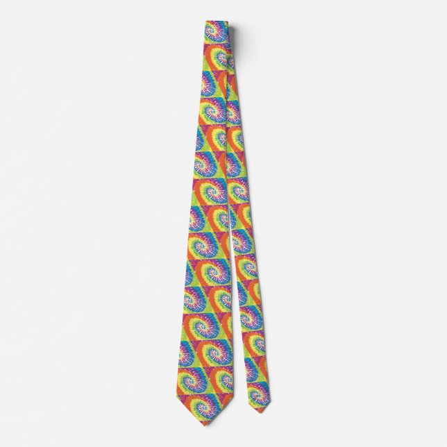 Very Cool and Colourful Shapes Tie (Front)