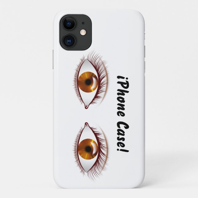 Very Cool and Creepy iPhone Case (Back)
