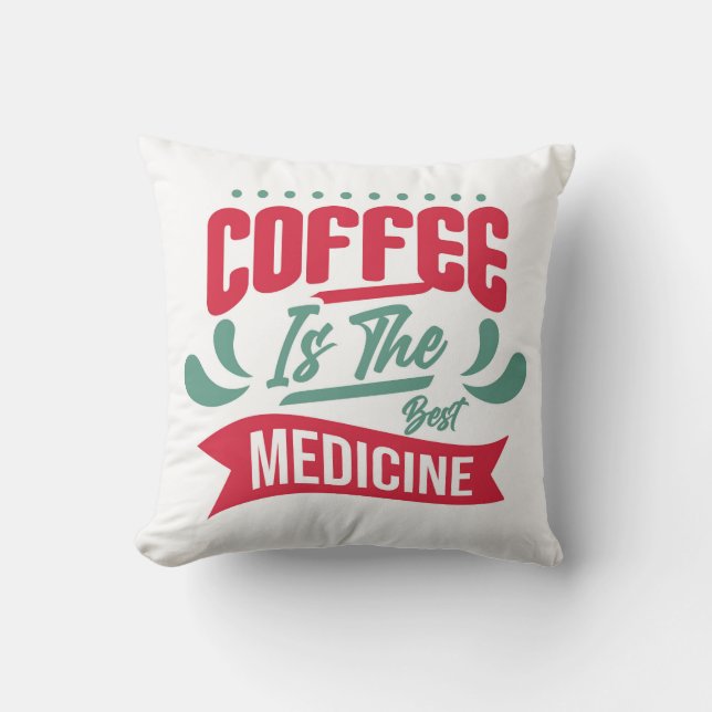 Very Cool and Cute Coffee or Java Cushion (Front)
