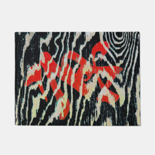 Very Cool Asian Calligraphy Doormat