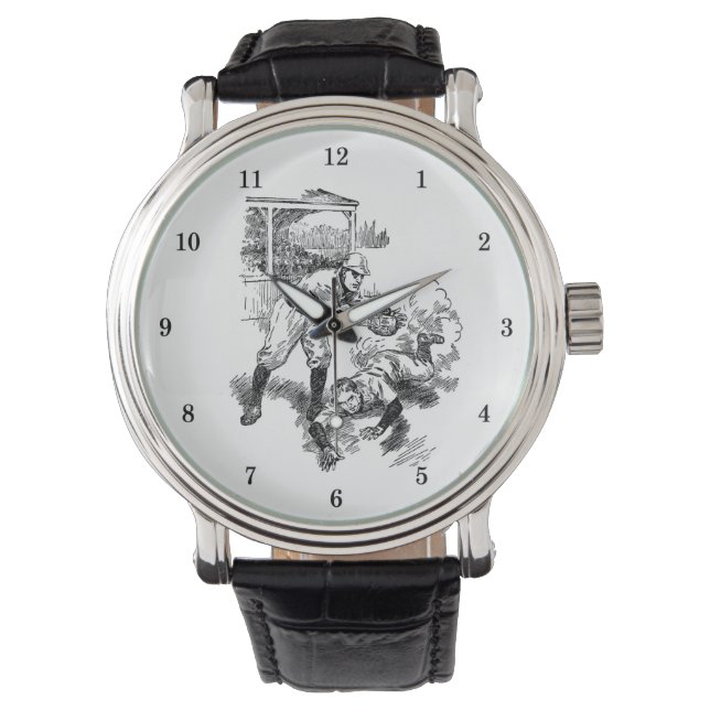 Very Cool Baseball Wrist Watch (Front)