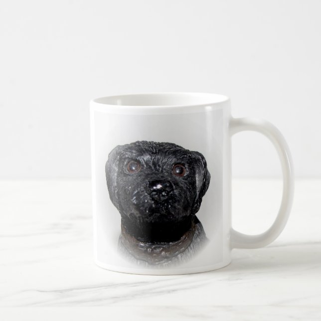 Very Cool Black Labrador Retriever Coffee Mug (Right)