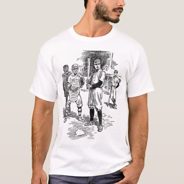 Very Cool Classic Baseball T-Shirt (Front)