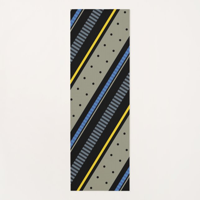 Very Cool Colourful Fun Designs Yoga Mat (Front)