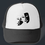 Very Cool Comedy and Tragedy Theatre Masks Trucker Hat<br><div class="desc">This is a Very Cool Comedy and Tragedy Theatre Masks Hat</div>
