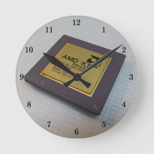 Very Cool Microprocessor Wall Clock