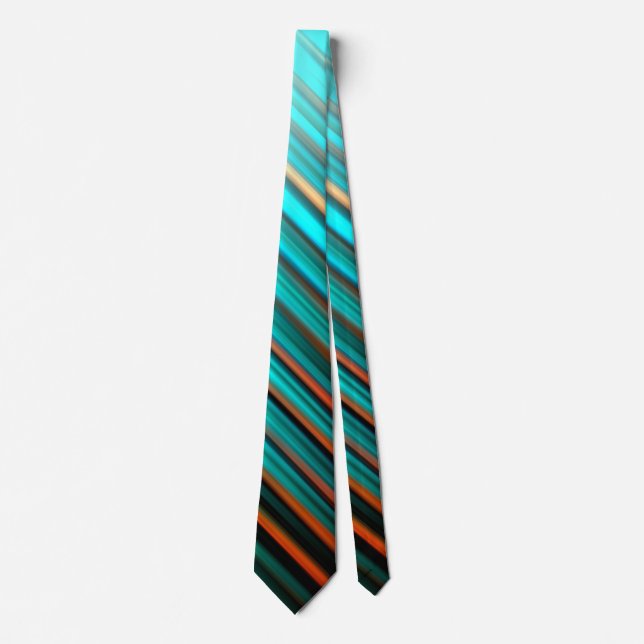 Very Cool Modern Multicoloured Tie (Front)