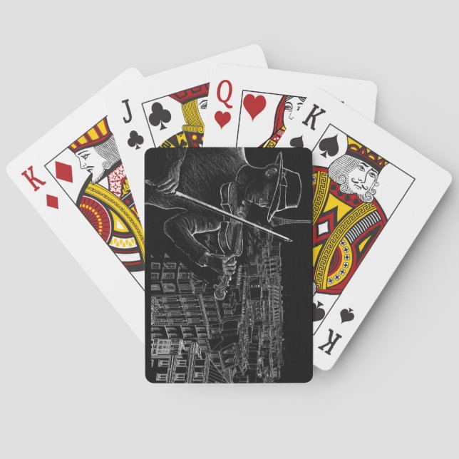 Very Cool Music Style Deck of Playing Cards (Back)