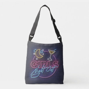 Very Cool Neon Girls Night Out Crossbody Bag