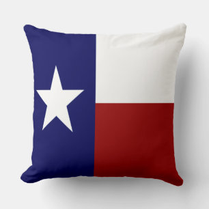 Very Cool Patriotic Texas Flag Cushion