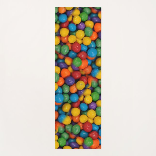 Very Cool Pile of Candy Yoga Mat (Front)