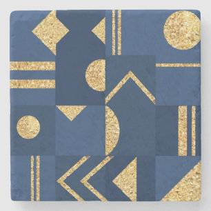 Very Cool Southwestern Blue Style Stone Coaster