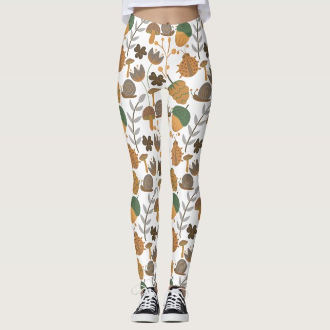 Very Cool Spring Pattern Leggings (Front)