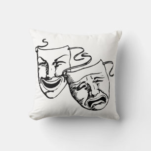 Very Cool Theater Throw Pillow