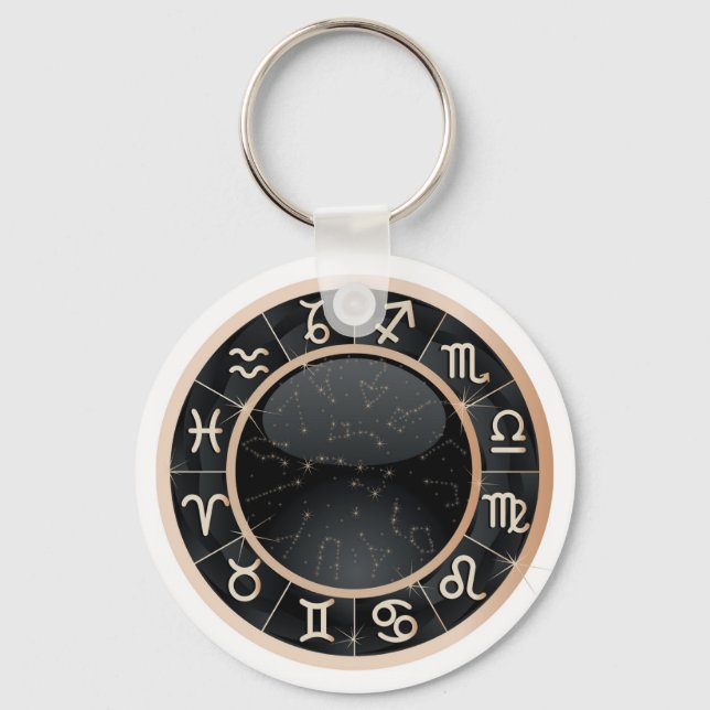Very Cool Zodiac Key Chain (Front)