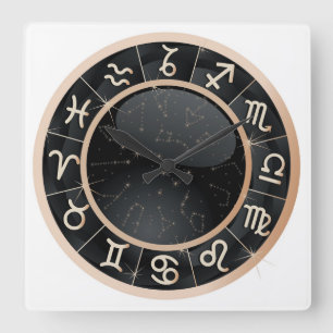 Very Cool Zodiac Wall Clock