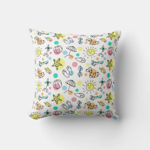 Very Cute Children's Doodle Cushion