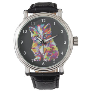 Very Cute & Colorful Little Kitten Drawing Watch