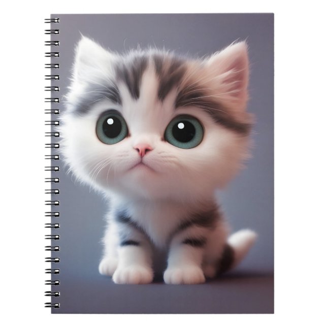 Very cute kitten notebook (Front)