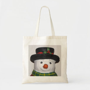 Very Cute Snowman Tote Bag