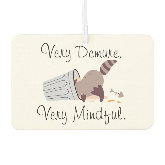 Very Demure Air Freshener (Front)