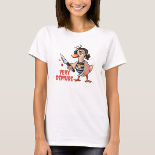 Very Demure Duck Lady Pirate T-Shirt