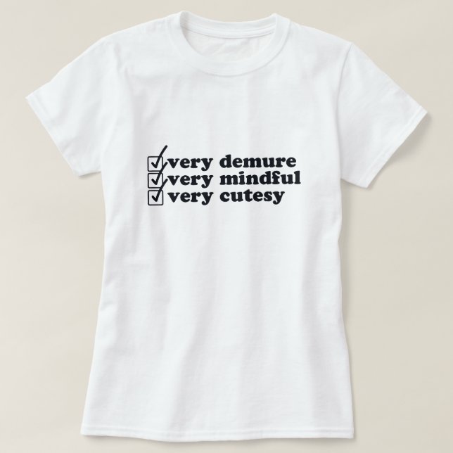 Very Demure T-Shirt (Design Front)