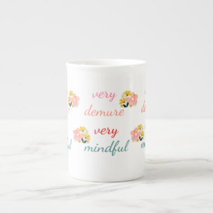 very Demure, very demure very mindful Bone China Mug
