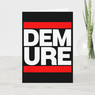 Very Demure Very Mindful Cutesy Ladies Work Prelim Card