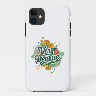 Very Demure Very Mindful Trend Demure & Mindful  iPhone 11 Case