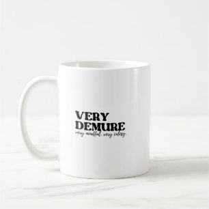 Very Demure Very Mindful Very Cutesy Coffee Mug