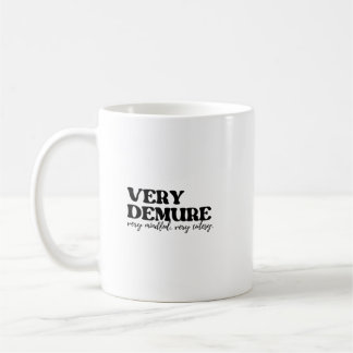 Very Demure Very Mindful Very Cutesy Coffee Mug