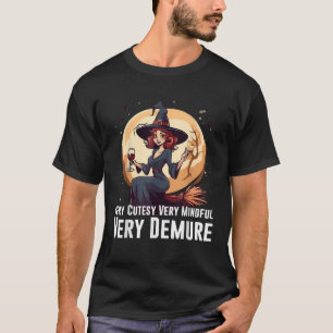 Very Demure Very Mindful Very Cutesy Halloween 202 T-Shirt