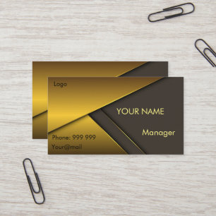Very elegant modern business card