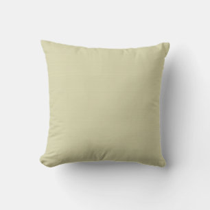 Very Faintly Streaked Khaki Cushion
