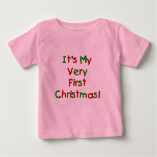 Very First  Christmas Baby T-Shirt