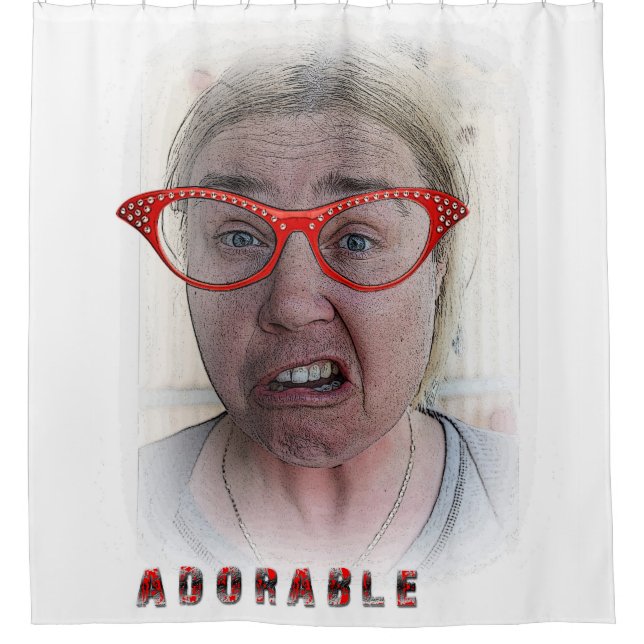 Very Fun Adorable Shower Curtain! Curtain (Front)