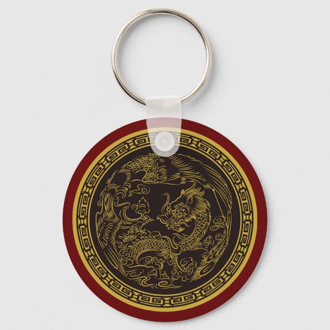 Very Fun Chinese Dragon Key Chain (Front)