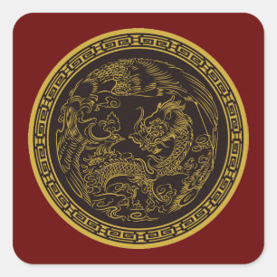 Very Fun Chinese Dragon Sticker Set