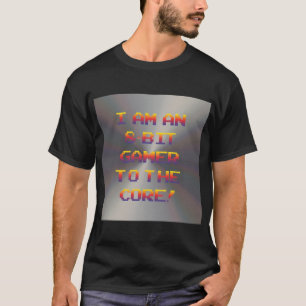 Very Fun Classic Arcade 8-Bit Gamer T-Shirt