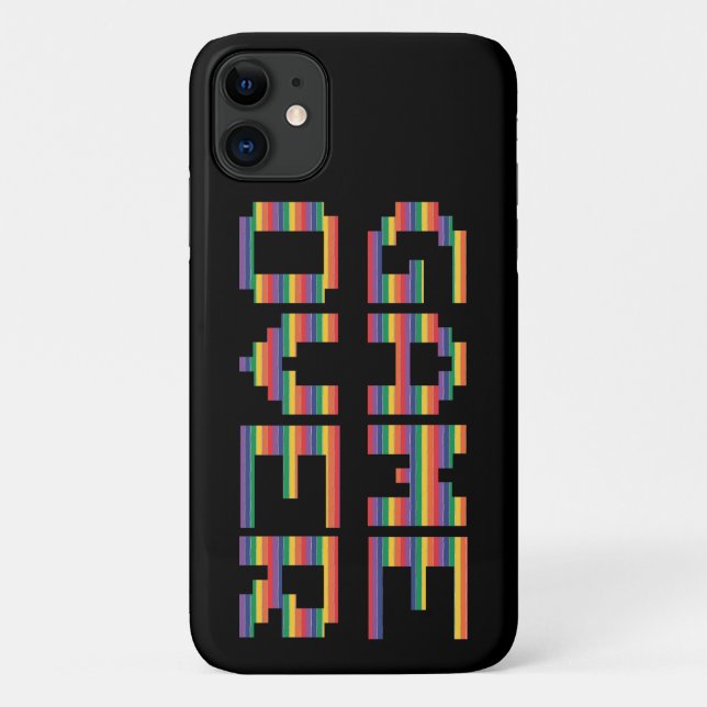Very Fun Classic Arcade Game Over iPhone Case (Back)