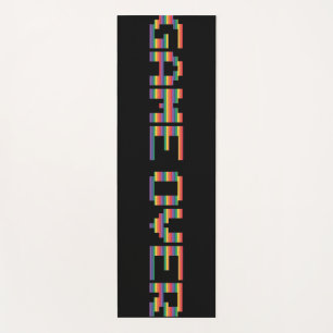 Very Fun Classic Arcade Game Over Yoga Mat