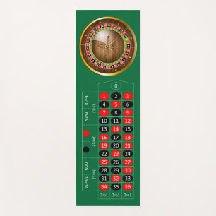 Very Fun European Roulette Table Yoga Mat