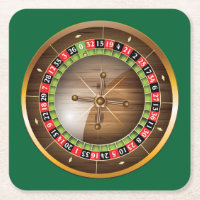 Very Fun European Roulette Wheel Coaster Set