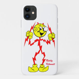 Very Fun Reddy Kilowatt iPhone Case