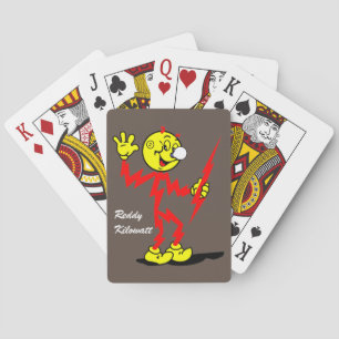 Very Fun Reddy Kilowatt Playing Cards